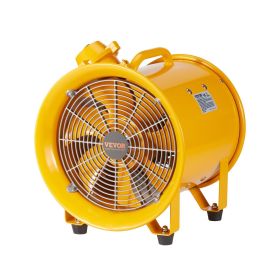 VEVOR Portable Ventilator, 16" Heavy Duty Cylinder Fan, 1100W Strong Shop Exhaust Fan 4240CFM, 16.4ft Power Cord (No charging head)