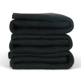 VEVOR Carbon Felt Welding Blanket 4 Pack, 37" x 36" Flame Retardant Welding Blanket, Up To 1800°F Heat Resistant Blanket Set