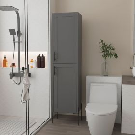 Linen Cabinet Hopewell, Bathroom, Matt Gray