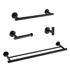 4 - Piece Bathroom Hardware Set (Color: as Pic)